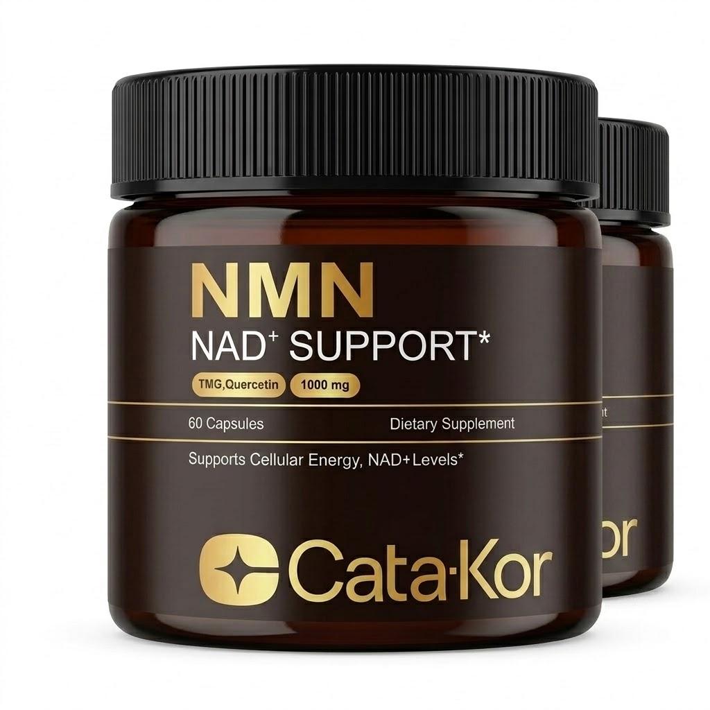 NMN 1000 mg – Suplemento de NAD 4 en 1 con Quercetina | TMG | Resveratrol
